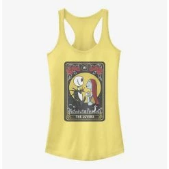 Coupon ❤️ The Nightmare Before 👍 Christmas Jack & Sally The Lovers Tarot Tank Top 🤩