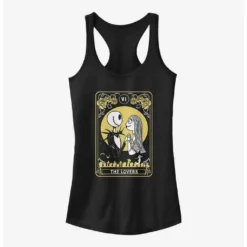 Budget 🧨 The Nightmare Before Christmas Jack & Sally The Lovers Tarot Tank Top 👏