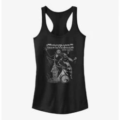 New 😀 Disney The Nightmare Before ❄ Christmas Vintage Poster Tank 😍