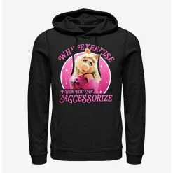 Hot Sale ✔️ Disney The Muppets Accessorized Piggy Hoodie ✨