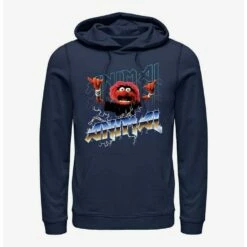Best Sale 😉 Disney The Muppets Animal Metal Hoodie ✔️