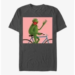 Best Pirce ✨ Disney The Muppets Biking Kermit T-Shirt 🌟 -Dressup Outfits Shop 17383215 hi