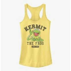 Cheap ⭐ Disney The Muppets Collegiate Kermie Girls Tank 👏