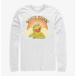 Flash Sale ⭐ Disney The Muppets Green Kermit Long Sleeve T-Shirt 😉