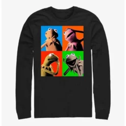 Best reviews of 👍 Disney The Muppets Kermit Pop Long Sleeve T-Shirt 🥰
