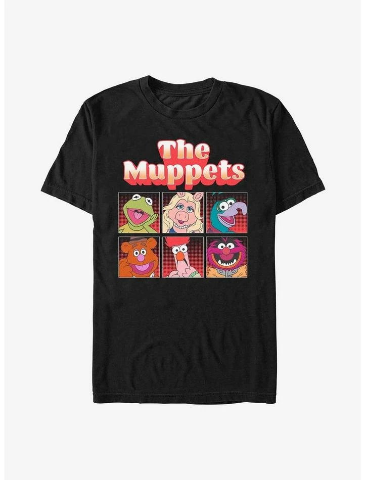 Wholesale ⭐ Disney The Muppets Muppet Group T-Shirt 😀 1 Wholesale ⭐ Disney The Muppets Muppet Group T-Shirt 😀