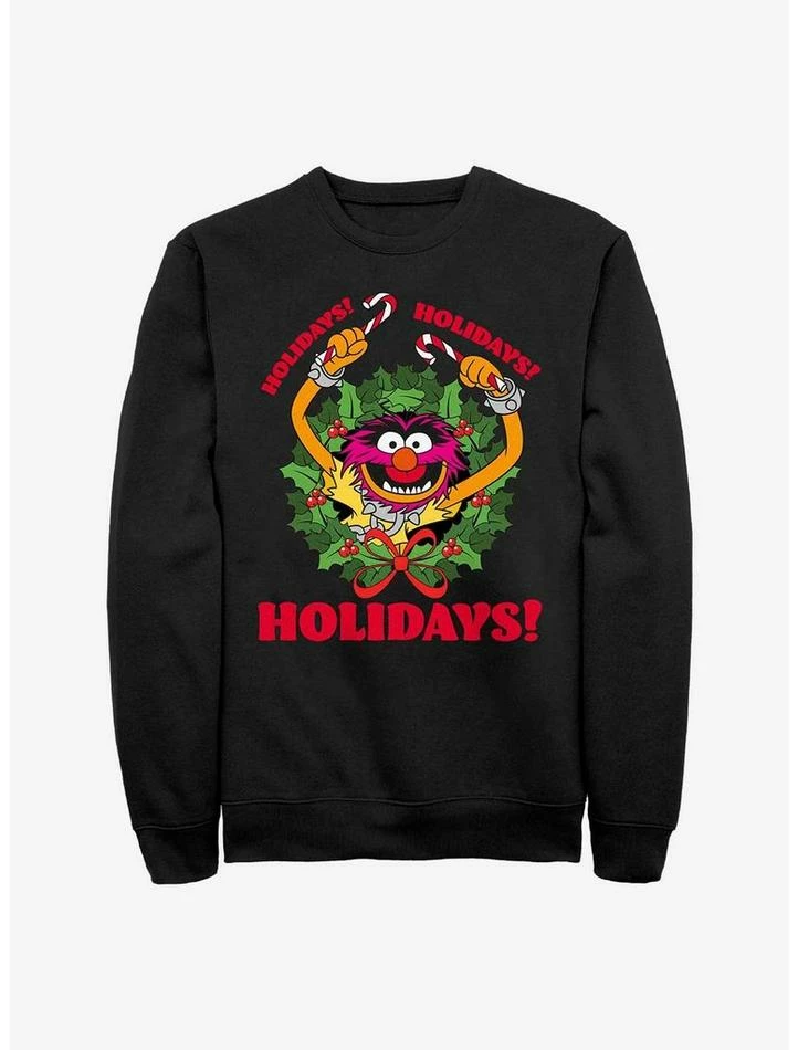 Wholesale ⌛ Disney The Muppets Animal Holiday Sweatshirt 🌟 1 Wholesale ⌛ Disney The Muppets Animal Holiday Sweatshirt 🌟