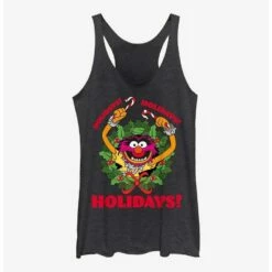 New ❤️ Disney The Muppets Animal Holiday Girls Tank 🔔