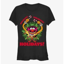 Outlet 😉 Disney The Muppets Animal Holiday Girls T-Shirt ⭐