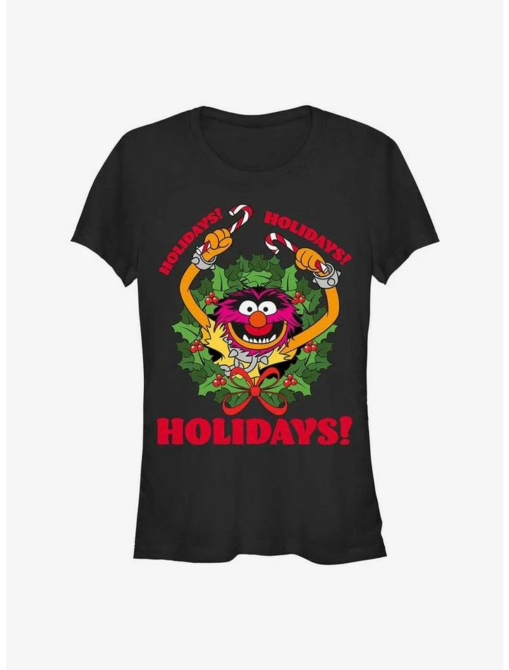 Outlet 😉 Disney The Muppets Animal Holiday Girls T-Shirt ⭐ 1 Outlet 😉 Disney The Muppets Animal Holiday Girls T-Shirt ⭐