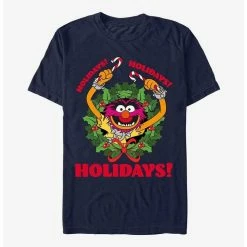 Promo ❤️ Disney The Muppets Animal Holiday T-Shirt 💯