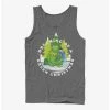 New ❤️ Disney The Muppets Green 🧨 Christmas Tank 🥰