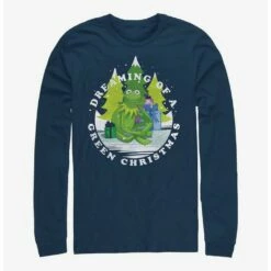Buy 😉 Disney The Muppets Green Christmas Long Sleeve T-Shirt ✨