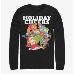 Cheapest 💯 Disney The Muppets Very Muppet Holiday Long Sleeve T-Shirt 🥰