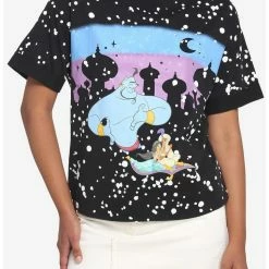 Discount β¨ Her Universe Disney Aladdin Carpet Night Sky Boyfriend Fit Girls T-Shirt π