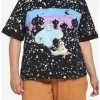 Best Pirce ✨ Her Universe Disney Aladdin Carpet Night Sky Boyfriend Fit 🧨 Girls T-Shirt Plus Size ⭐