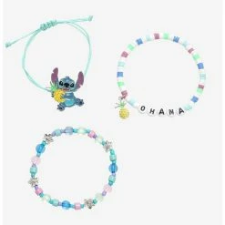 Cheap 🌟 Disney Lilo & Stitch Tropical Pineapple Bracelet Set 🤩