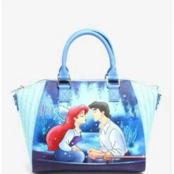 Top 10 ❤️ Loungefly Disney The Little Mermaid Kiss The Girl Scene Satchel Bag 🛒