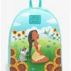Deals 😉 Loungefly Disney Pocahontas Sunflower Mini ✨ Backpack ✨