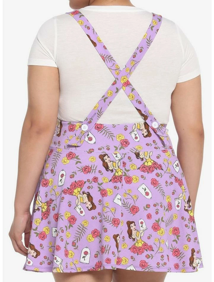 Wholesale βοΈ Disney Beauty And The Beast Roses Suspender Skirt Plus Size π 3 Wholesale βοΈ Disney Beauty And The Beast Roses Suspender Skirt Plus Size π - Image 3
