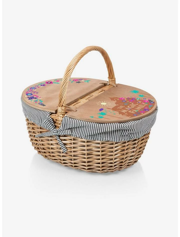 Brand new π Disney Encanto Wicker Picnic Basket π 1 Brand new π Disney Encanto Wicker Picnic Basket π