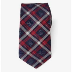 Top 10 ✔️ Disney Mickey Mouse Mickey And Friends Navy Plaid Tie 💯