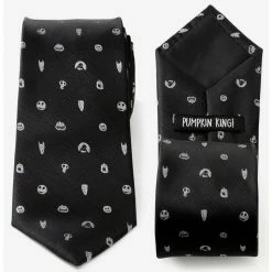 Discount 🛒 Disney The Nightmare Before Christmas Black Grey Tie 🧨