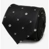 Outlet ✨ Disney The Nightmare Before ❄ Christmas Jack Skellington Black Tie ⌛