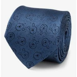 New 🎉 Disney Winnie The Pooh Blue Tonal Tie 🛒