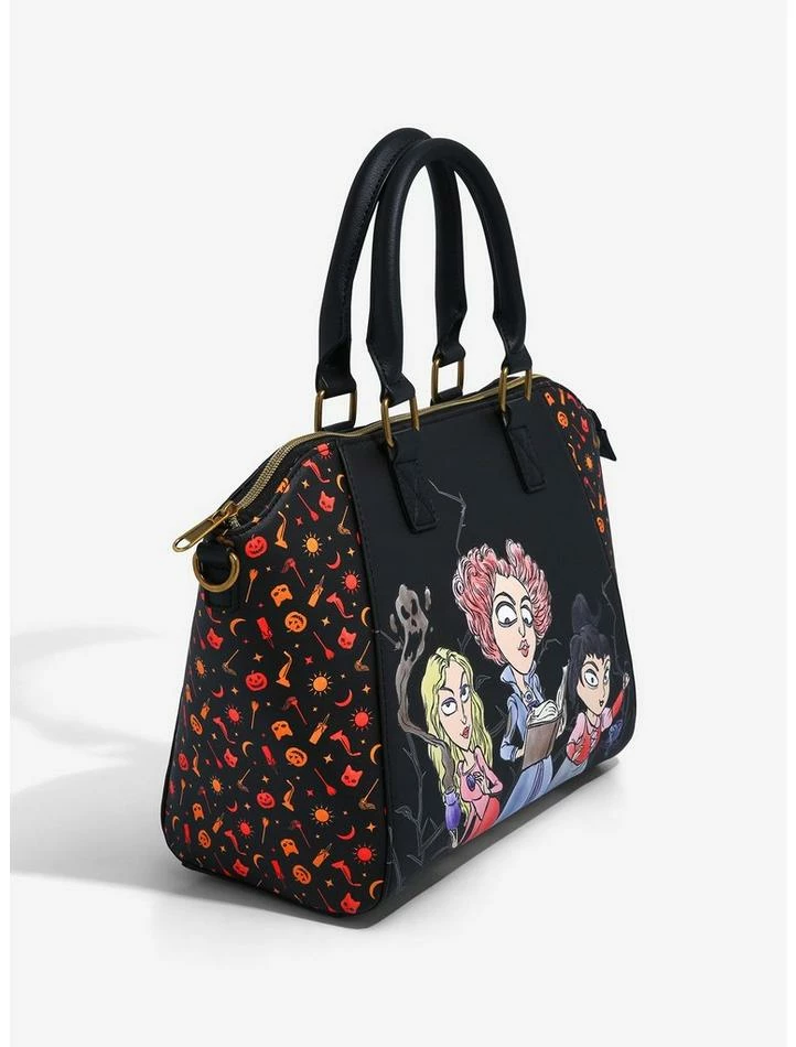 Wholesale 𧨠Loungefly Disney Hocus Pocus Sanderson Sisters Illustration Satchel Bag βοΈ 2 Wholesale 𧨠Loungefly Disney Hocus Pocus Sanderson Sisters Illustration Satchel Bag βοΈ - Image 2
