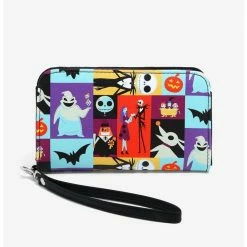 Cheap 🎁 The Nightmare Before Christmas Grid Tech Wallet 😀