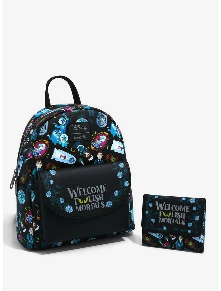 Hot Sale π Loungefly Disney The Haunted Mansion Foolish Mortals Mini Flap Wallet π 4 Hot Sale π Loungefly Disney The Haunted Mansion Foolish Mortals Mini Flap Wallet π - Image 4