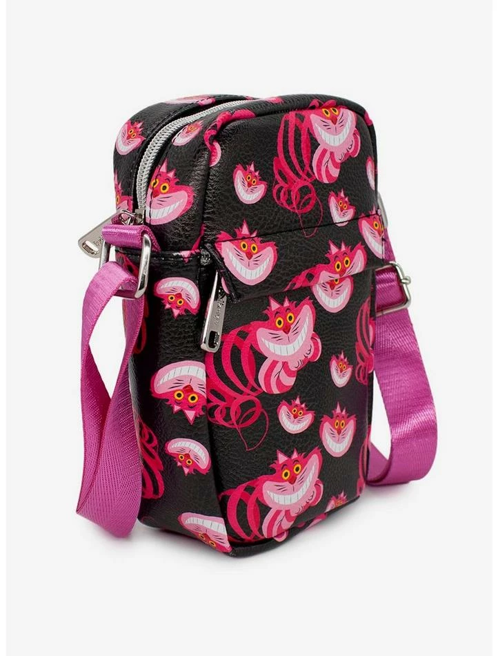 Cheapest ⌛ Disney Alice in Wonderland Cheshire Cat Vegan Leather Crossbody Bag ⭐ 2 Cheapest ⌛ Disney Alice in Wonderland Cheshire Cat Vegan Leather Crossbody Bag ⭐ - Image 2