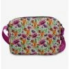 Discount 😀 Disney Bambi Floral Collage Vegan Leather Crossbody Bag 😍