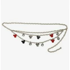 Outlet ✨ Disney Mickey Mouse Chain Belt With Charms ❤️