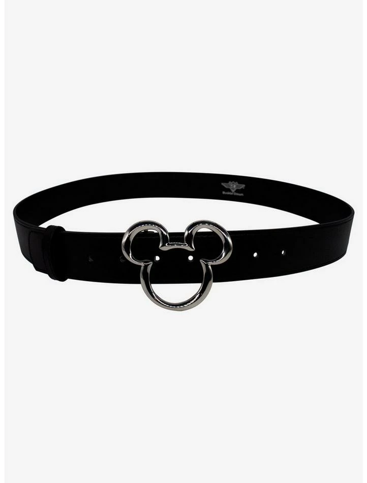 Flash Sale π Disney Mickey Mouse Ears Silver Buckle Vegan Leather Belt π 1 Flash Sale π Disney Mickey Mouse Ears Silver Buckle Vegan Leather Belt π