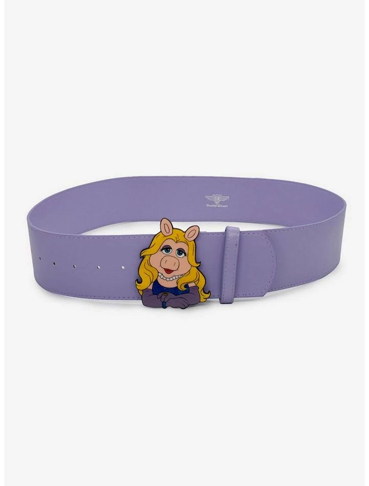 Best Pirce π Disney The Muppets Miss Piggy Glitter Enamel Buckle Vegan Leather Belt π 1 Best Pirce π Disney The Muppets Miss Piggy Glitter Enamel Buckle Vegan Leather Belt π
