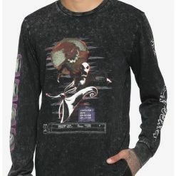 Cheap 😀 The Nightmare Before Christmas Jack Glitch Long-Sleeve T-Shirt 💯