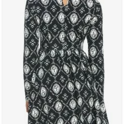 Hot Sale ✨ The Nightmare Before 👍 Christmas Jack & Sally Cameo Dress 😍 -Dressup Outfits Shop 17697428 av2