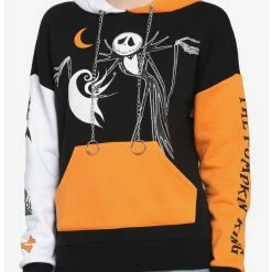 Best deal π₯° The Nightmare Before β Christmas Color-Block Girls Hoodie π