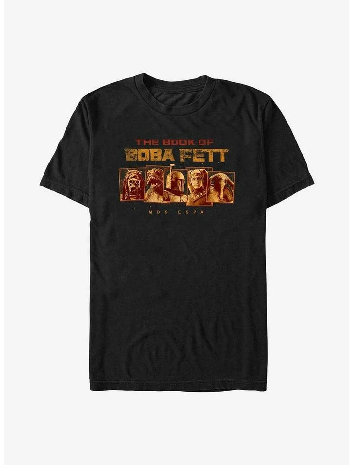 Flash Sale 👏 Star Wars The Book Of Boba Fett New Characters Blk T 💯 1 Flash Sale 👏 Star Wars The Book Of Boba Fett New Characters Blk T 💯