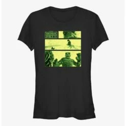 Flash Sale 😉 Star Wars The Book Of Boba Fett Story Panels Girls T-Shirt 🌟