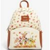 Discount ⭐ Loungefly Disney Mickey Mouse & Friends Fall Leaves Mini Backpack 💯