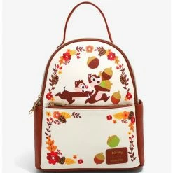 Cheapest βοΈ Loungefly Disney Chip 'N' Dale Acorns Mini Backpack π