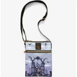 Buy ✔️ Loungefly The Nightmare Before ❄ Christmas Graveyard Passport Crossbody Bag 😍