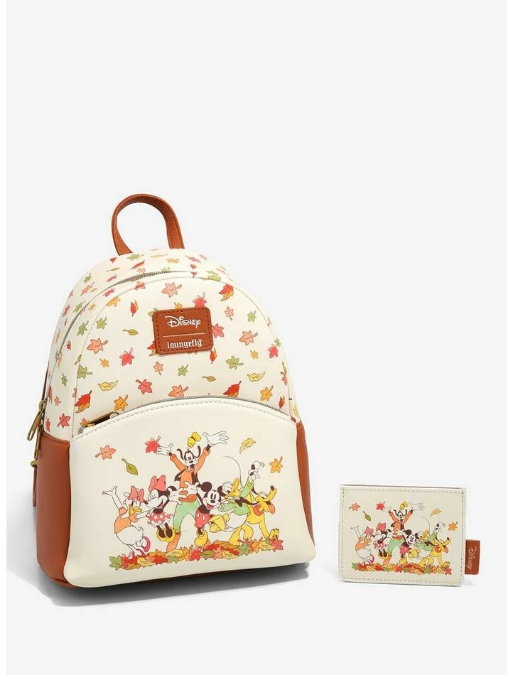 Brand new π Loungefly Disney Mickey Mouse & Friends Leaves Cardholder π 4 Brand new π Loungefly Disney Mickey Mouse & Friends Leaves Cardholder π - Image 4