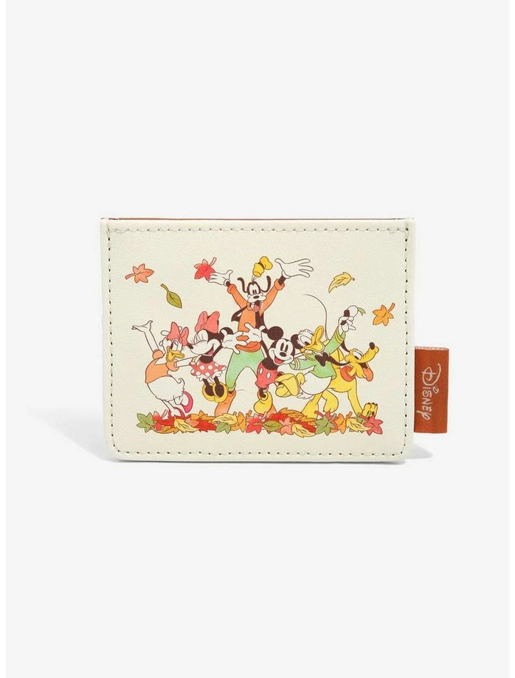 Brand new π Loungefly Disney Mickey Mouse & Friends Leaves Cardholder π 1 Brand new π Loungefly Disney Mickey Mouse & Friends Leaves Cardholder π