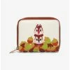 New 🌟 Loungefly Disney Chip 'N' Dale Acorns Zip Wallet ❤️
