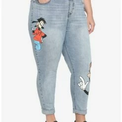 Buy 🤩 Disney A Goofy Movie Character Mom Jeans Plus Size 😀 -Dressup Outfits Shop 17863574 av2