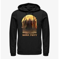 Cheap 👍 Star Wars Book of Boba Fett Leading By Example Hoodie ✔️